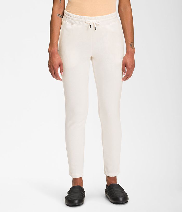 Pantalones The North Face Mujer Blancas Half Dome Crop Jogger 03498ZPBR